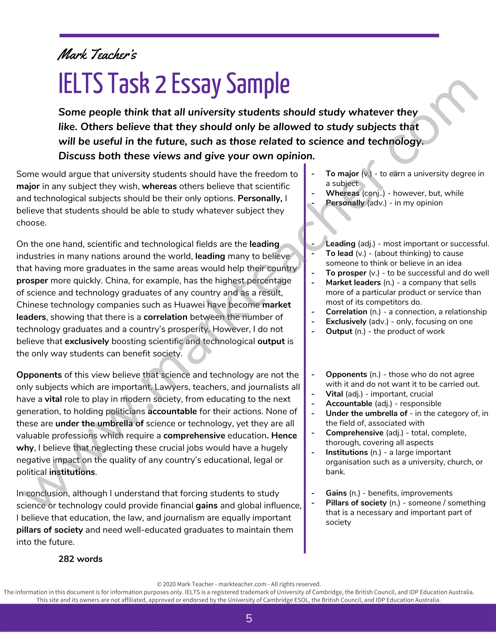 Matrona Catrame Cittadina Ielts Writing Task 2 Sample Essays Pdf 