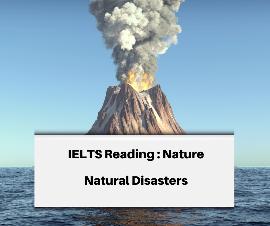 ielts essay on natural disasters