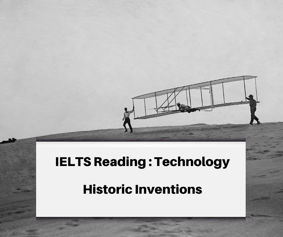 Reading Technology Historic Inventions 